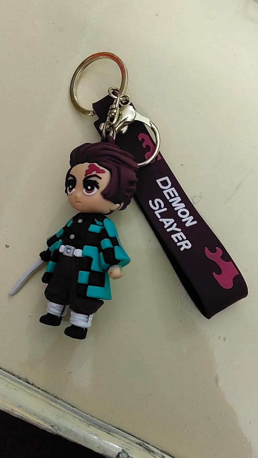 DemonSlayer Silicon 3D Keychain