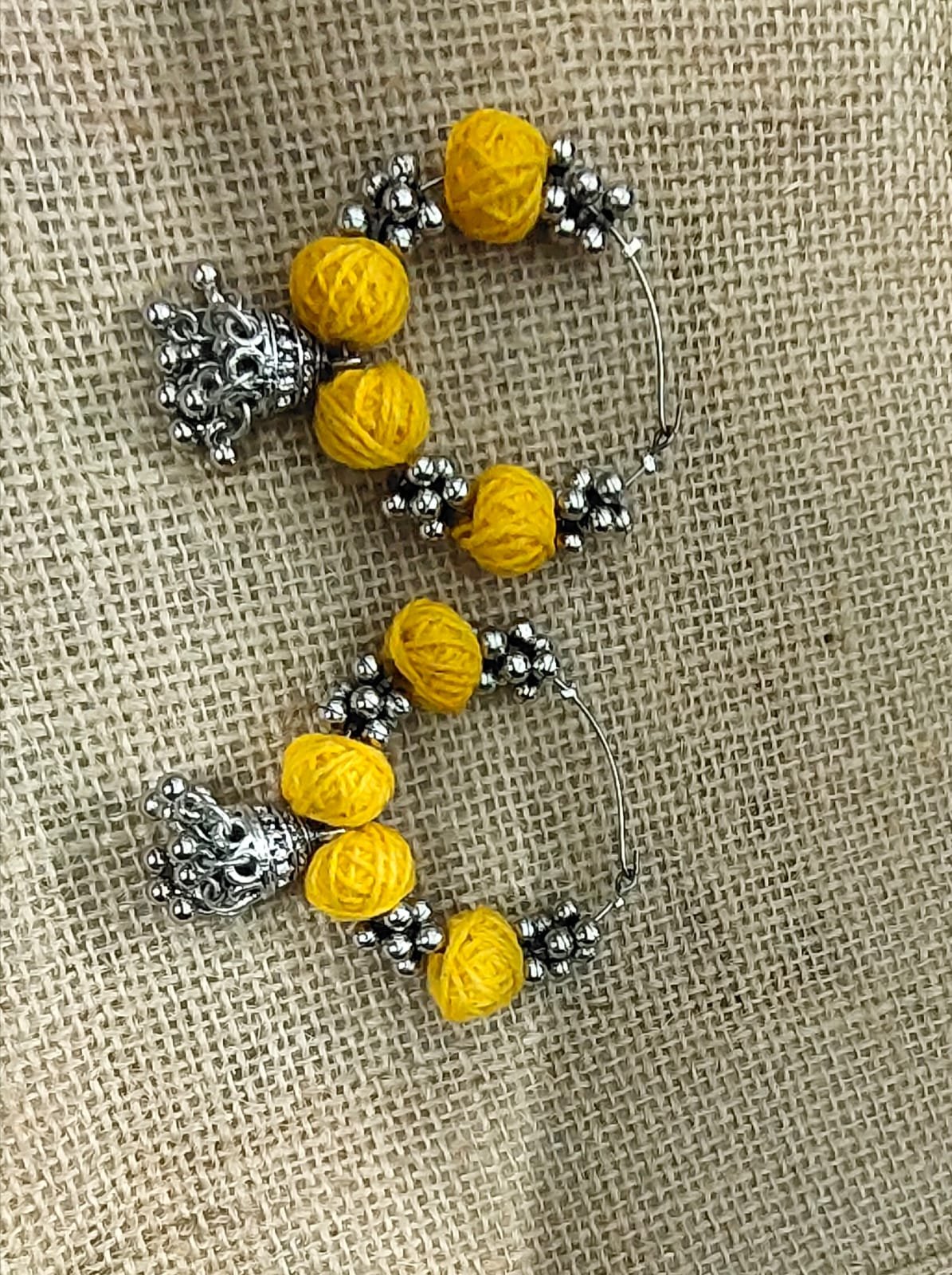 Yellow beads